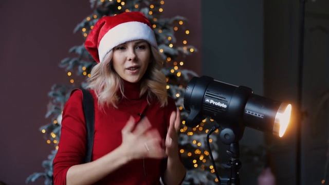УРОКИ ФОТОГРАФИИ: Новогодняя фотосессия в студии. Как фотографировать в студии?