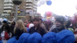 1 мая 2012 в Абакане - Мананкин: хоккейной сборной ура