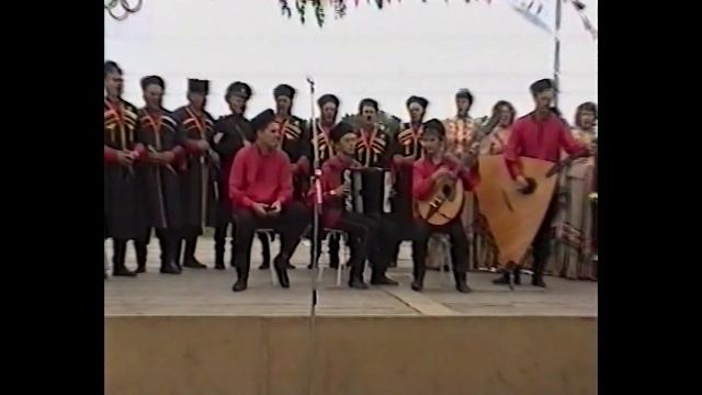 Встреча олимпийского огня в Павловской_1998