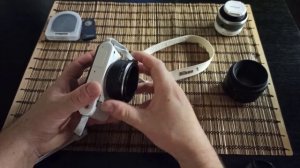 Камера для видео блога за копейки. Nikon 1  и переходник под Гелиос, и объективы Никон.