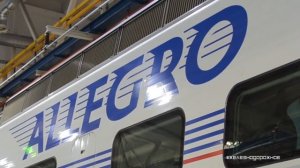 Поезд Аллегро в финском депо. Едем в Питер в кабине. 2 часть