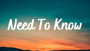 Doja Cat - Need To Know (Speed Up)
