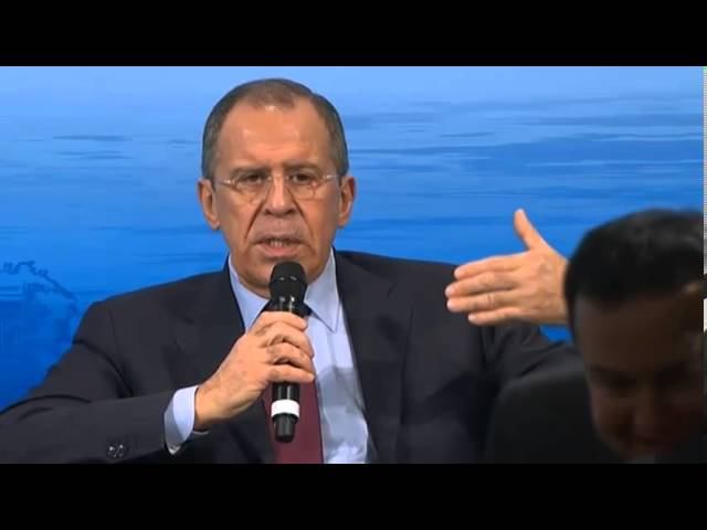 С.Лавров отвечает на вопросы участников Мюнхенской конференции