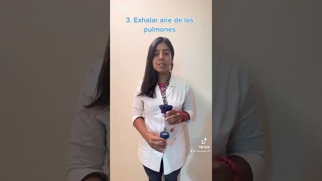 Cómo administrar un inhalador respimat