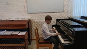Лебедев Егор, 9 лет, Хоровая школа "Молодость" 1 класс общее фортепиано.