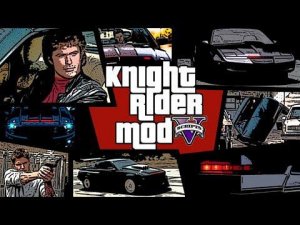 Умная машина K.I.T.T. в GTA V - Knight Rider Mod