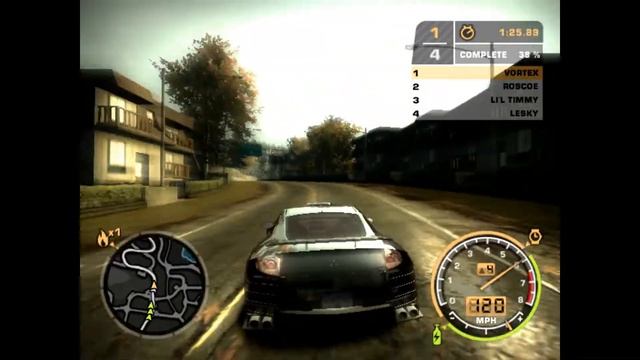 Sprint Race in Mitsubishi Eclipse GT || NEED FOR SPEED : MOST WANTED смотреть онлайн