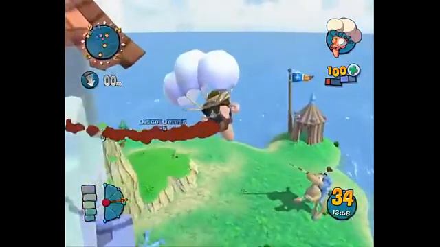 Worms ultimate mayhem: funky dudes смотреть онлайн