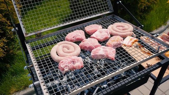 Мангал переворотный для нескольких типов продуктов сразу! смотреть онлайн