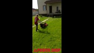 Бензиновая газонокоcилка A-iPower ALM41S. Видео от покупателя