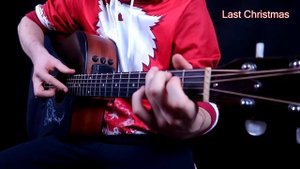 10 Новогодних/Рождественских песен на гитаре | фингерстайл + табы