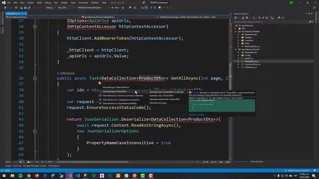 Curso Microservicios Net Core 3 Parte 41. Api Gateway  - Registrando un proxy