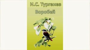 Тема 27. И. Тургенев. «Воробей»