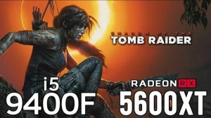 Shadow of the Tomb Raider on i5 9400F + RX 5600 XT 1080p, 1440p benchmarks!
