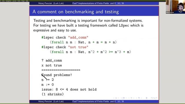 [London Learning Lean] Implementing Cryptographic Primitives in Lean 4, by Matej Penciak смотреть онлайн