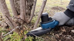 ОТЛИЧНЫЙ ИНСТРУМЕНТ ДЛЯ САДА - ПИЛА РУЧНАЯ АККУМУЛЯТОРНАЯ - 4K