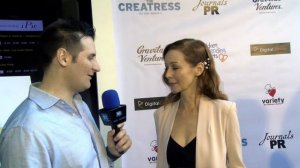 Actress Lindy Booth Talks About Her Leading Role in 'The Creatress' and Her Summer Vacation