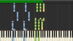 Как играть Пиратов Карибского Моря на пианино - Pirates Of The Caribbean (Synthesia)