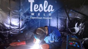 Использование линзы в работе ТИГ горелкой. Аргонодуновой аппарат Tesla Weld  TIG MMA 254.