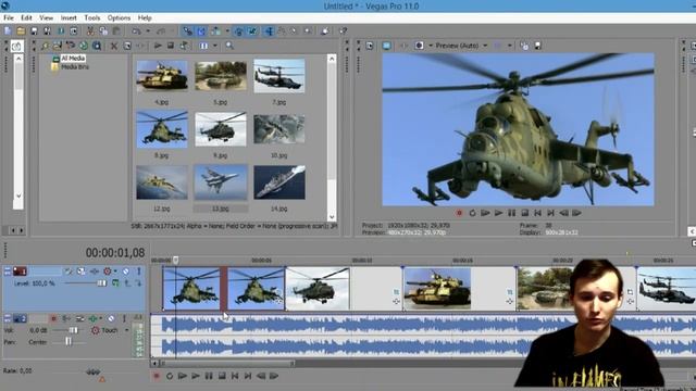 Как сделать видео из фото - движущиеся картинки под музыку смотреть онлайн