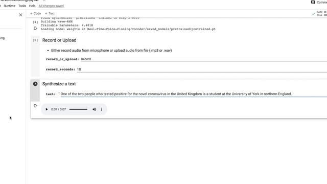 AI Clones Voices after 5 seconds of listening (online/colab tool) смотреть онлайн