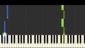 Roblox DOORS Themes on piano - EASY Piano Tutorial