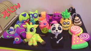 Взгляните на процесс работы в нашем офисе. Пушистый пластилин Плюш.