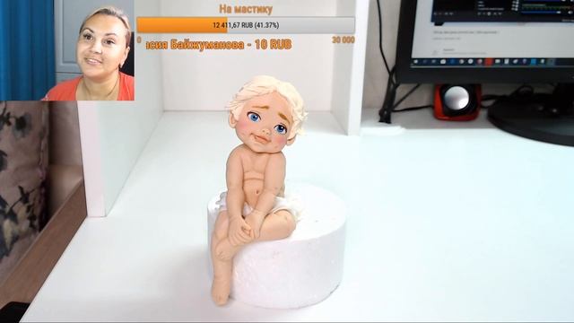 Обзор фигурки ангелочек ( без крыльев ) смотреть онлайн