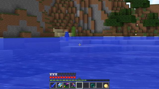 НУБ НАШЁЛ ПОДВОДНУЮ ДЕРЕВНЮ В МАЙНКРАФТ! СЕКРЕТНЫЕ ПРЕДМЕТЫ ПОД ВОДОЙ! ПОИСК СОКРОВИЩ MINECRAFT! смотреть онлайн