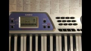 Обзор синтезатора CASIO CTK-481. Часть 3. Режим FINGERED, функция CHORD BOOK.