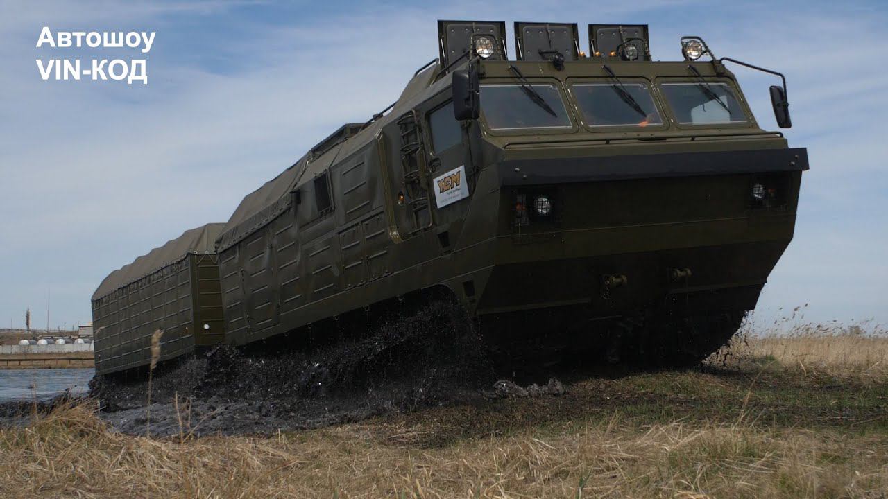 Вездеход витязь Running-in tracked vehicles смотреть онлайн