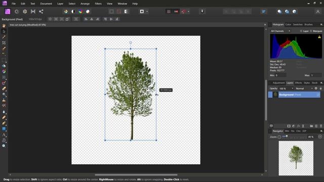 Affinity Photo How To Resize Image Tutorial смотреть онлайн