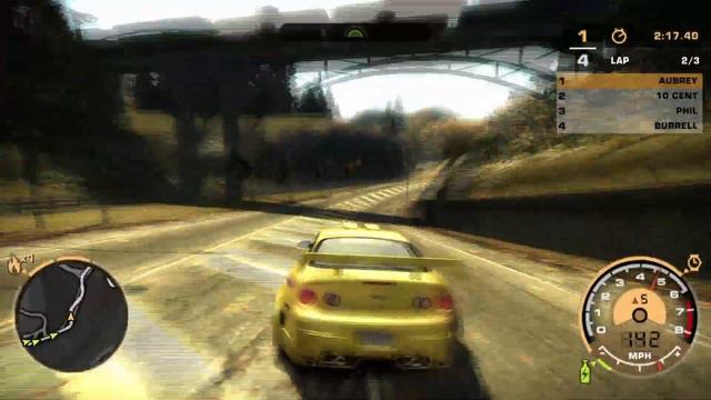 NFS MOST WANTED | CIRCUIT RACE | FIRST PLACE.. смотреть онлайн