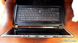 HP Compaq CQ58 screen replacement, замена матрицы ноутбука