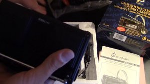 Unboxing a new cassette player the Broksonic TSG-45