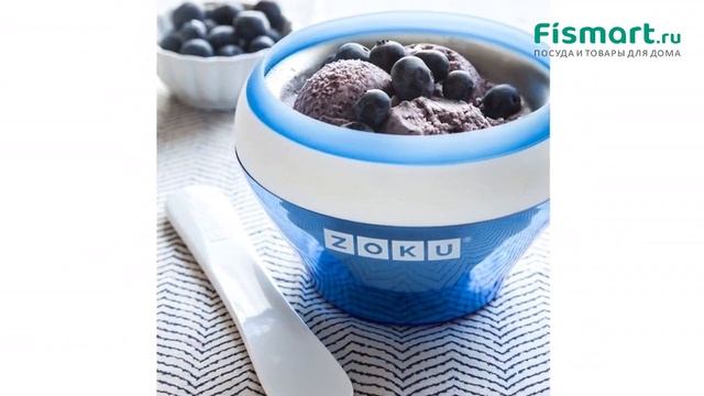 Обзор посуды для кухни | Мороженица Zoku Ice Cream Maker: где купить недорого - Fismart смотреть онлайн