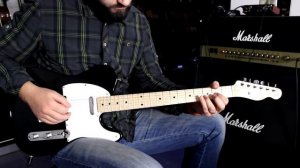 FENDER SQUIER AFFINITY TELECASTER MN METALLIC BLACK - Guitar Demo