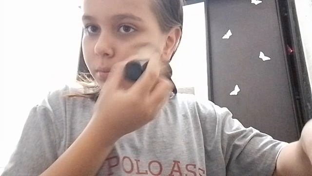 мой макияж в школе?
