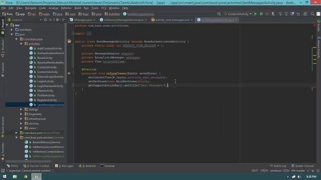 ? Sent Messages Activity • Contact Activities in Android • Mobile App Development Android • (Pt. 44 смотреть онлайн