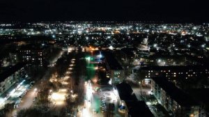 Бузулук ночью