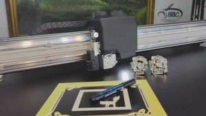 ВВС 213 презентация. Планшетный режущий плоттер.