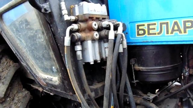 Меняем месторасположение распределителя на Мтз 1025 смотреть онлайн