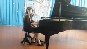 Э.Л.Уэббер (аранж. Л.Жульевой) "Призрак оперы"; Целковикова Екатерина, Яськова Алёна