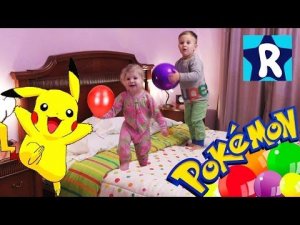 ★ Пакетики с Монстрами ПОКЕМОН Шарики с Сюрпризами Pokemon BALLOONS SURPRISE unboxing toys