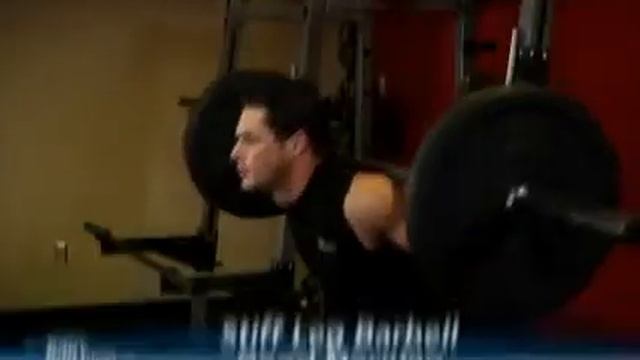 Гудмонинг, доброеутро, наклон со штангой на плечах смотреть онлайн