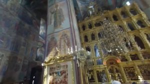 Сергиев Посад, Троице-Сергиева Лавра, Успенский собор внутри, Часть 1