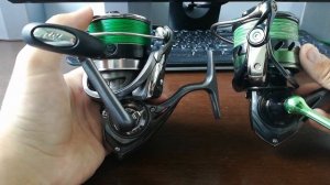 Катушка Daiwa 20 N`Zon LT 5000S ПРОТИВ Катушки SeaKnight WR3