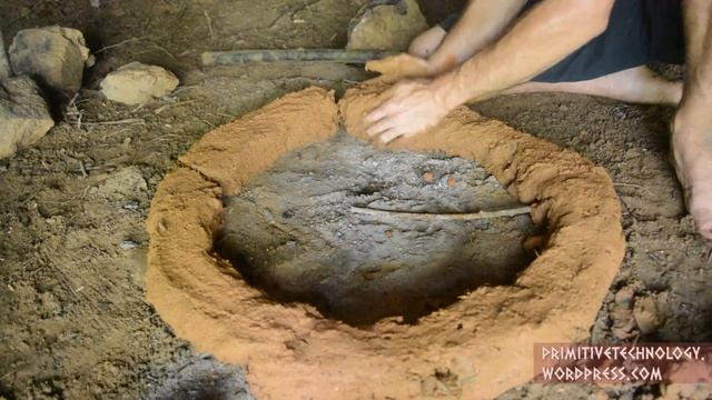 Primitive Technology  Blower and charcoal