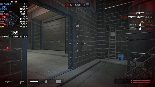 Warface | RX 550