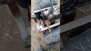 Установка коробки ваз на самодельный мотоблок